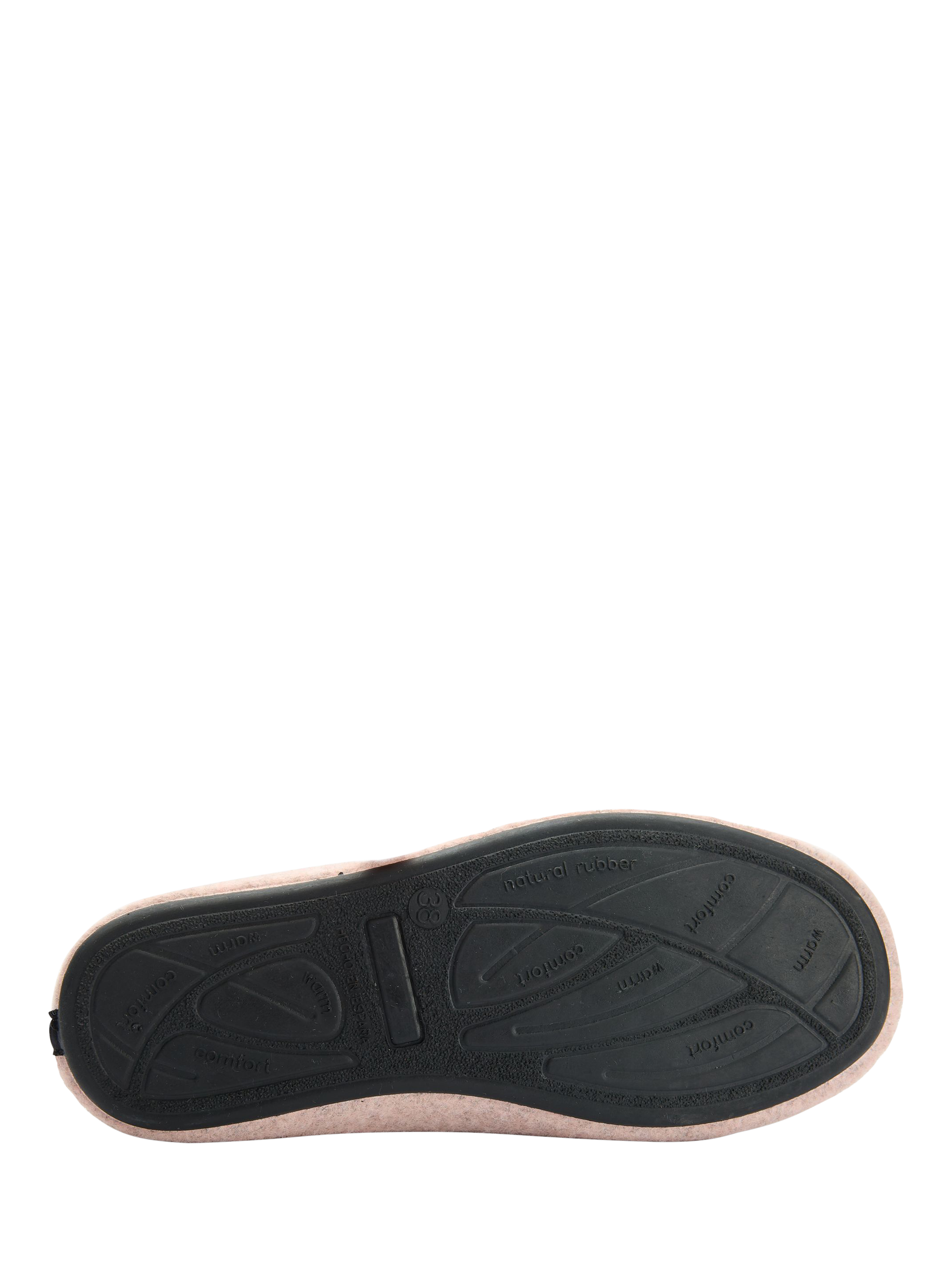 Product image 5 of 6, which shows V.GAN Vegan Date Slider Slippers, Pink, 3