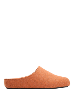 V.GAN Vegan Date Slider Slippers, Rust, Rust