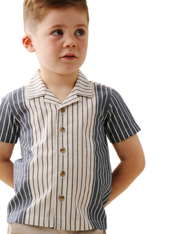 Boys' Shirts & Tops - Black, Size: 12-18 months | John Lewis & Partners