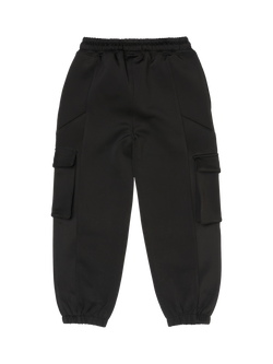 Angel & Rocket Kids' Frank Panelled Joggers, Black - view 2, Black