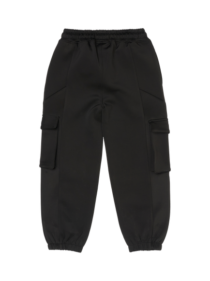 Angel & Rocket Kids' Frank Panelled Joggers, Black - view 2, Black