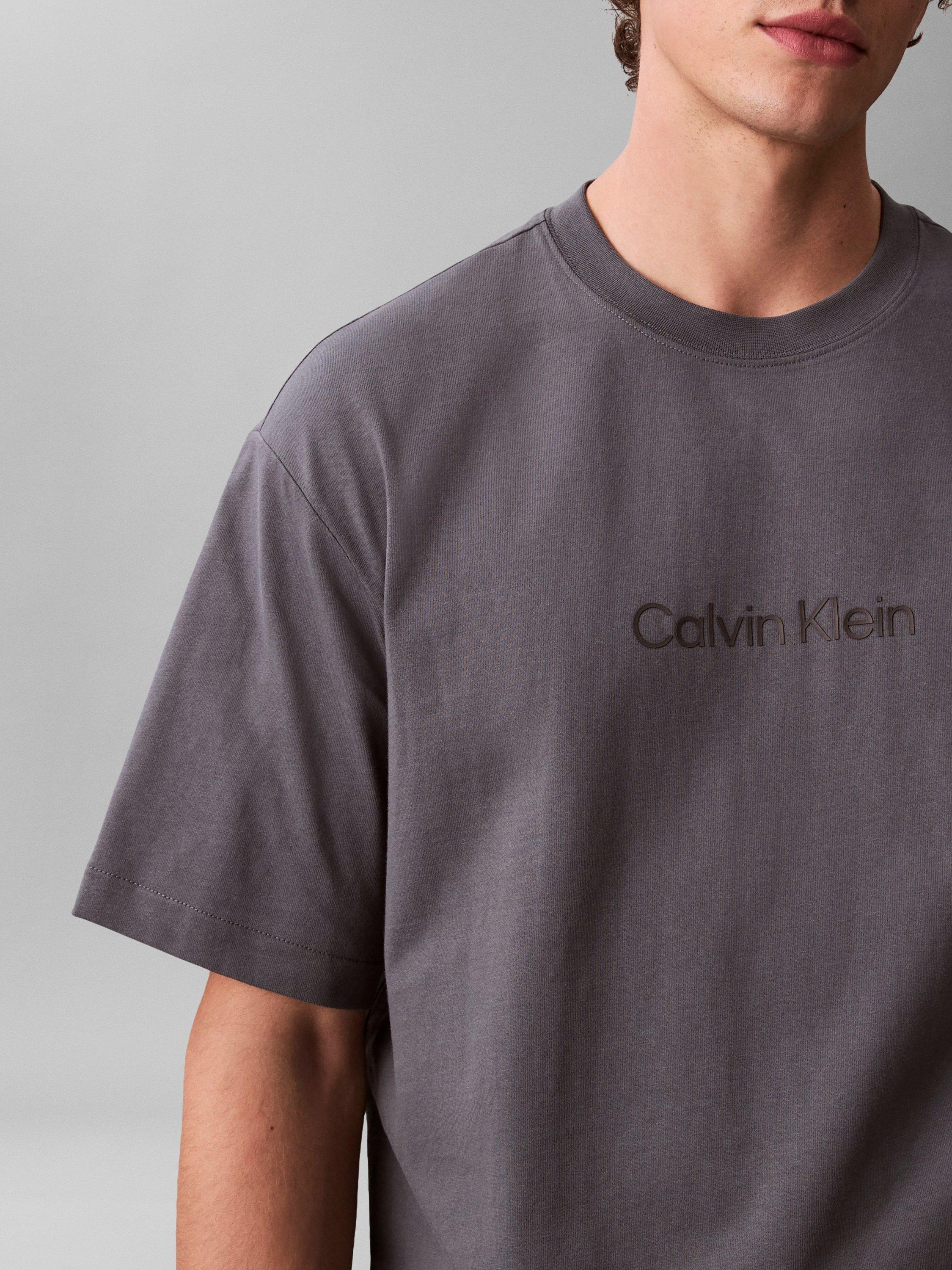 Product image 2 of 6, which shows Calvin Klein Relaxed Standard T-Shirt, Anchor Navy, XS