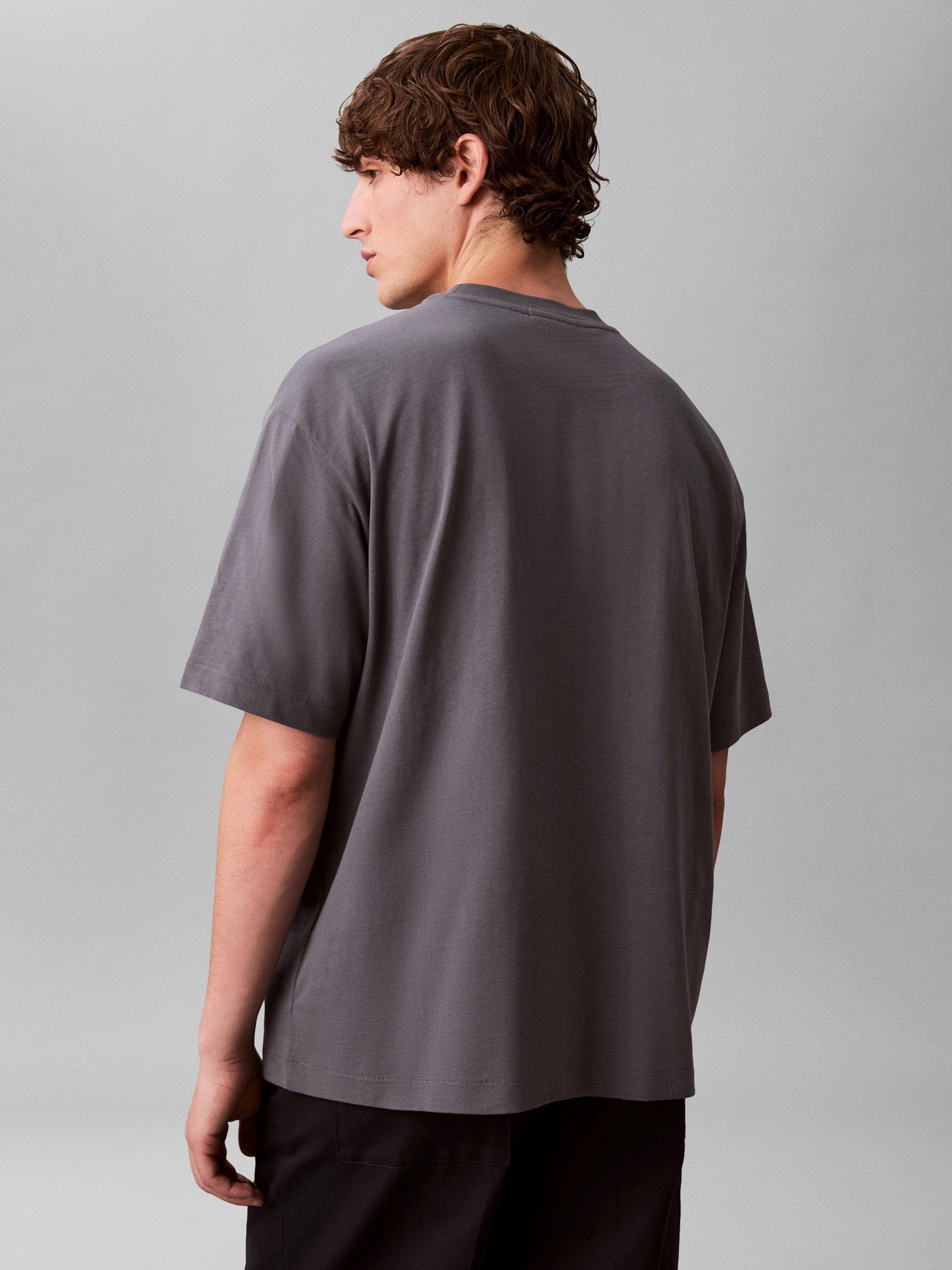 Product image 5 of 6, which shows Calvin Klein Relaxed Standard T-Shirt, Anchor Navy, XS