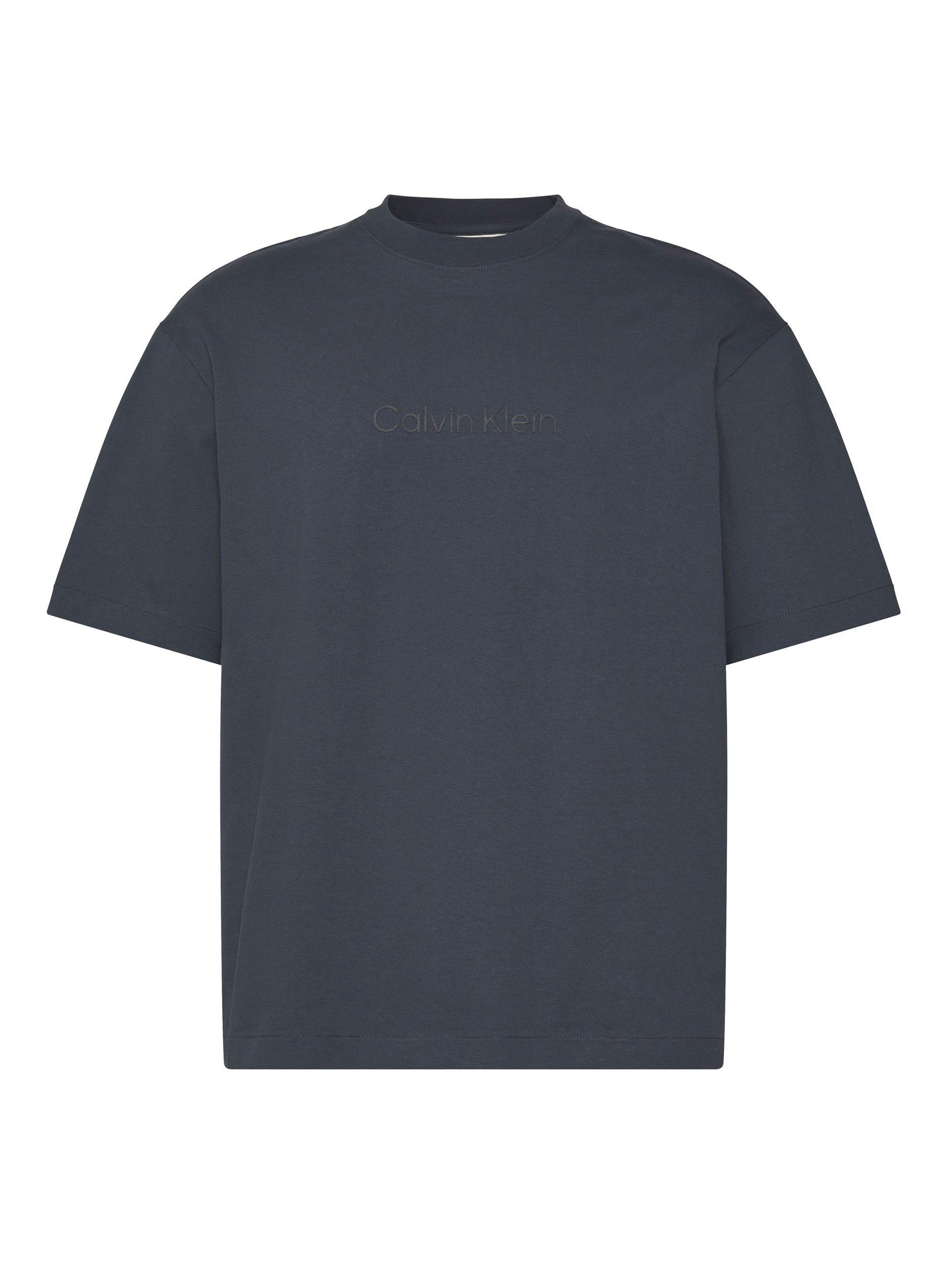 Product image 6 of 6, which shows Calvin Klein Relaxed Standard T-Shirt, Anchor Navy, XS