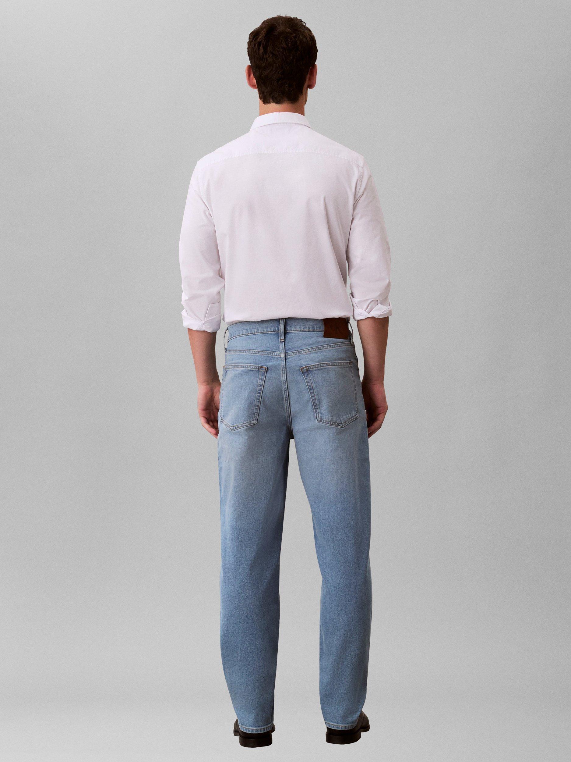 Product image 3 of 6, which shows Calvin Klein 90S Taper Leg Jeans, Ashland, W28/L32