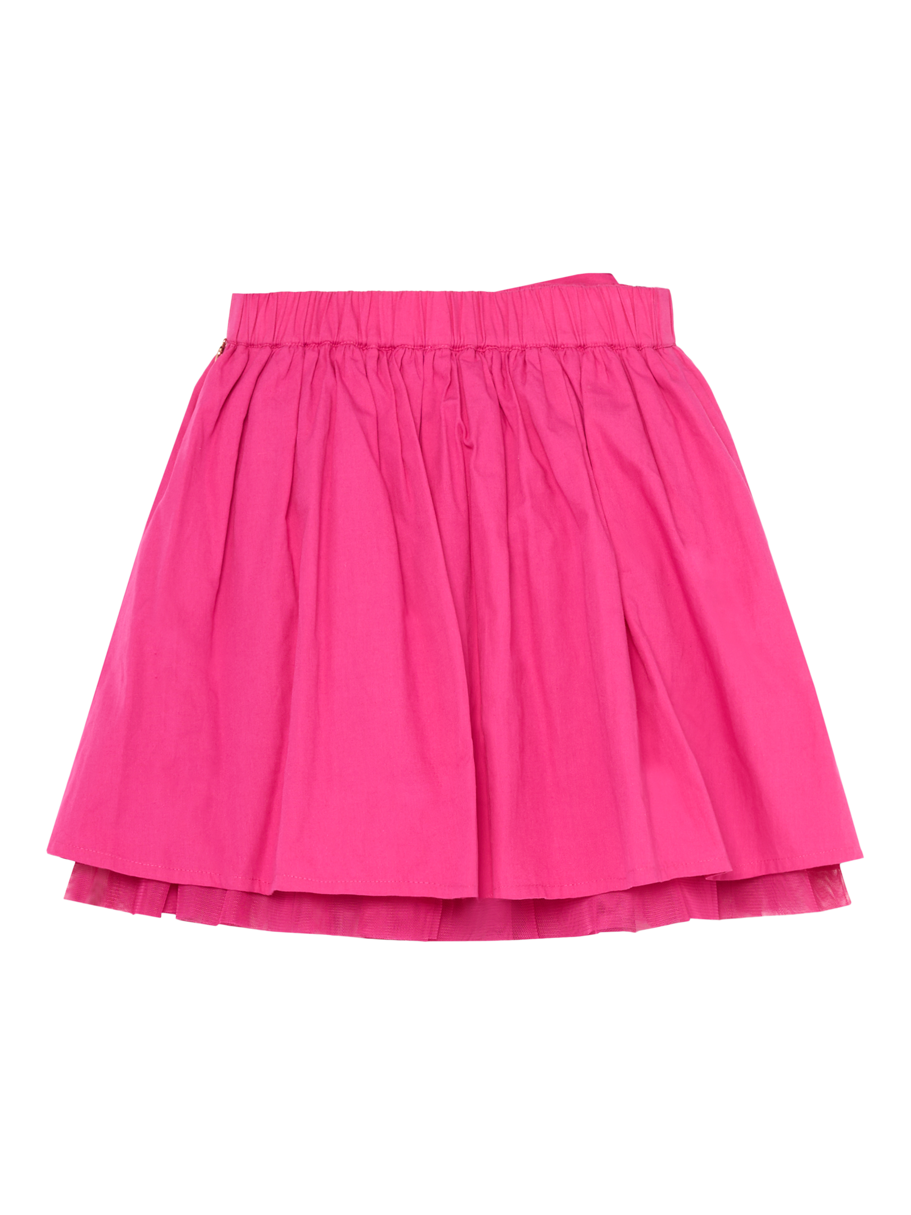 Product image 5 of 6, which shows Angel & Rocket Kids' Cotton Bow Skirt, Pink, 2 years