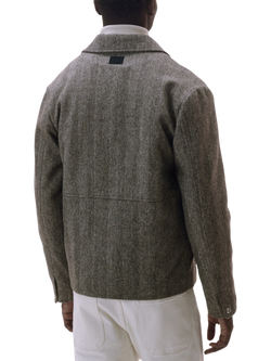 Maison Standards Paul Wool Blend Duffle Coat, Brown - view 2, Brown