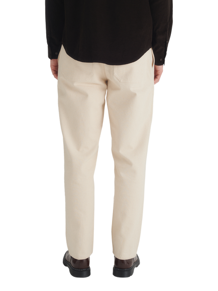 Maison Standards Cadix Slim Fit Canvas Jeans, Ecru - view 2, Ecru