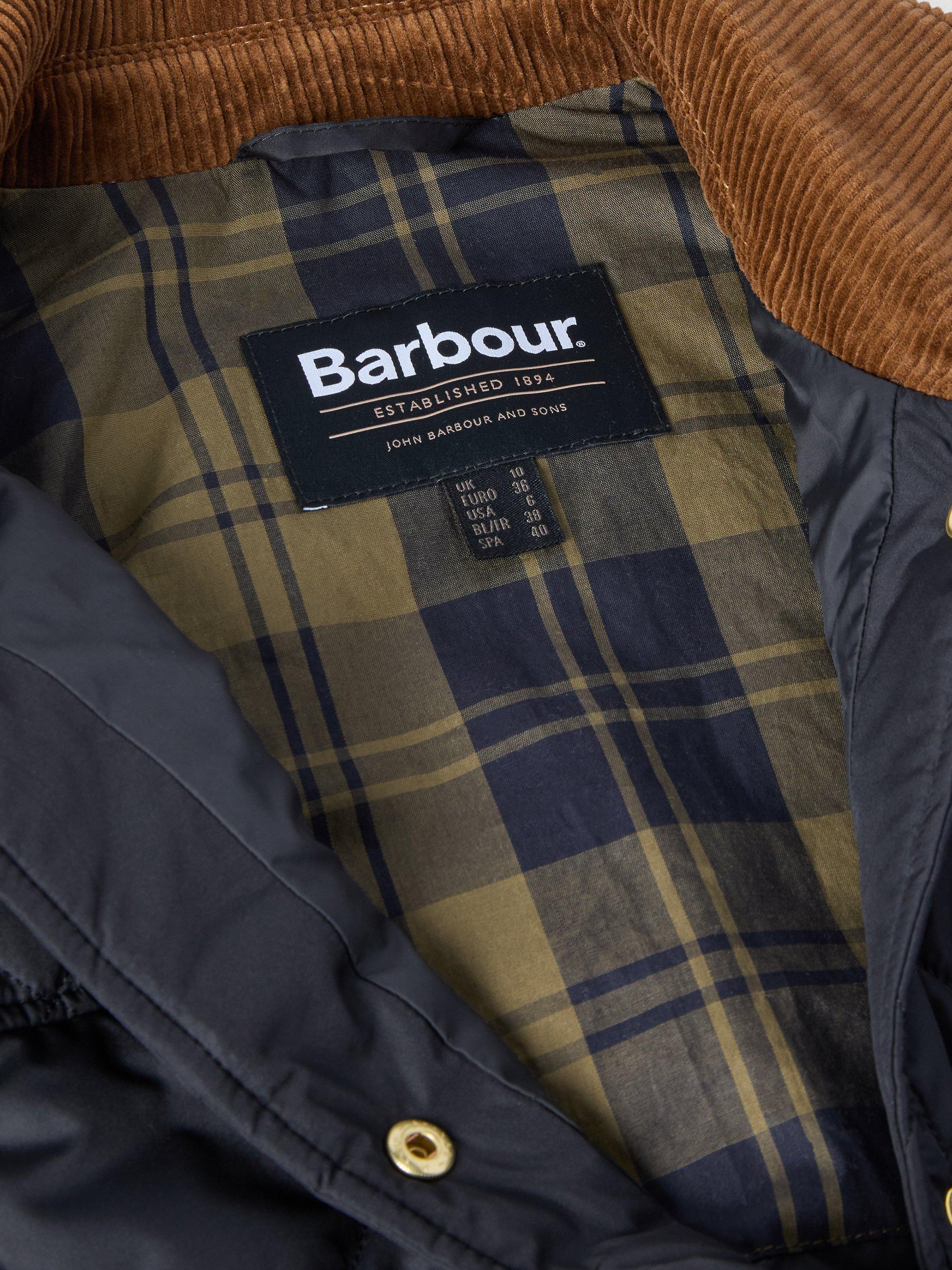 Product image 8 of 8, which shows Barbour Lorrie Quilted Jacket, Black, 16