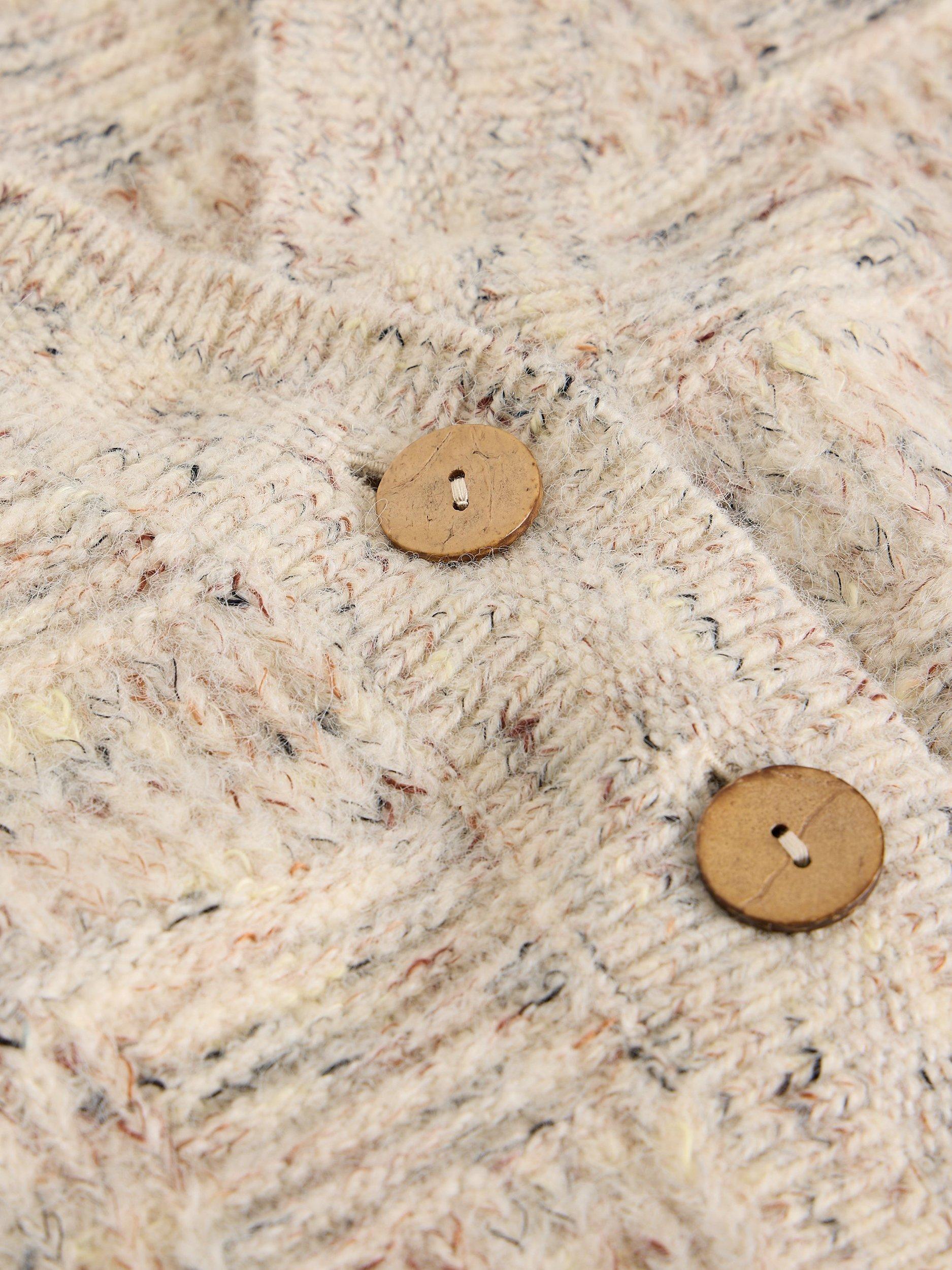 Product image 6 of 6, which shows White Stuff Nina V-Neck Tank Top , Natural, S