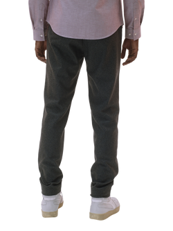 Maison Standards Alois Flanelle Wool Mix Trousers, Dark Grey - view 2, Dark Grey