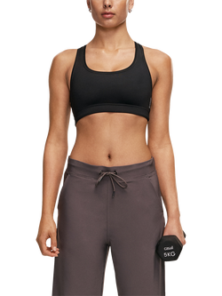 Casall Iconic Sports Bra, Black - view 2, Black