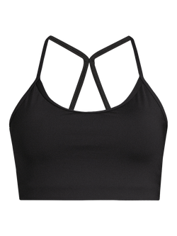 Casall Strappy Sports Bra, Black, Black