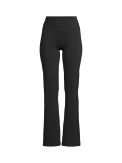 Casall Soft Touch Flare Trousers, Black, Black