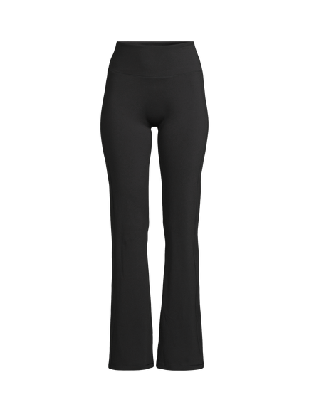 Casall Soft Touch Flare Trousers, Black, Black