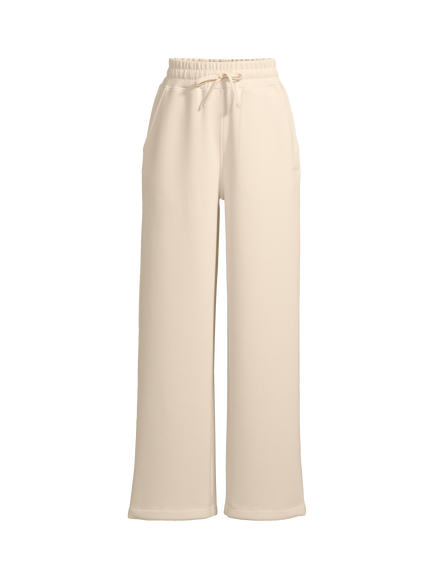 Casall Wide Leg Joggers, White, White