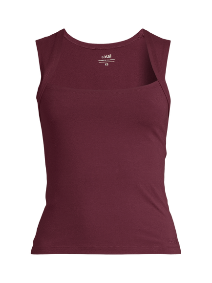 Casall Studio Tank Top, Cherry, Cherry