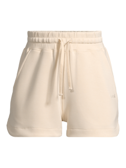 Casall Soft Relaxed Fit Shorts, White, White