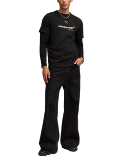PUMA McLaren Big Logo T-Shirt, Puma Black, Puma Black