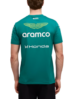 PUMA 2026 Aston Martin Formula One Team Replica T-Shirt, Green Lux - view 2, Green Lux