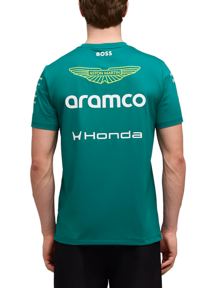 PUMA 2026 Aston Martin Formula One Team Replica T-Shirt, Green Lux - view 2, Green Lux