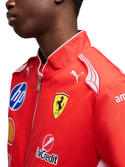 PUMA Replica for Scuderia Ferrari Drivers Zip-Up Top, Puma Red - view 2, Puma Red