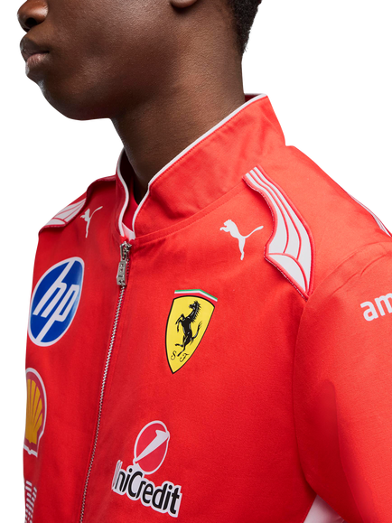 PUMA Replica for Scuderia Ferrari Drivers Zip-Up Top, Puma Red - view 2, Puma Red