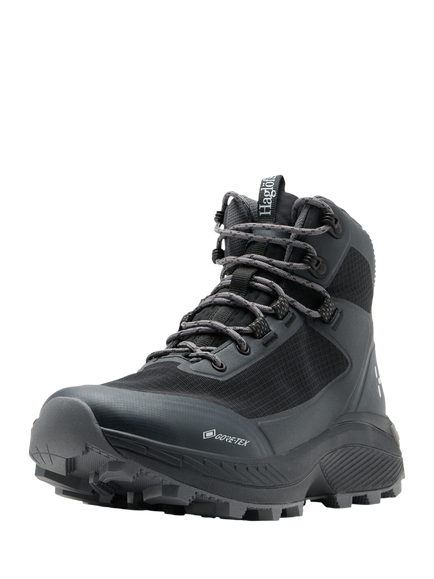 Haglöfs L.I.M Horizon Hike GTX Mid Walking Boots, True Black - view 2, True Black/Magnetite