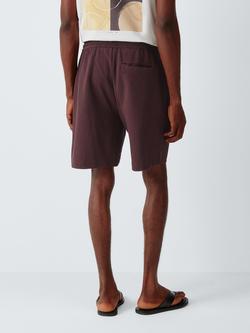 Kin Waffle Cotton Drawstring Waist Shorts - view 2, Fudge