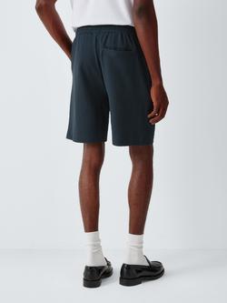 Kin Waffle Cotton Drawstring Waist Shorts - view 2, Sea Storm