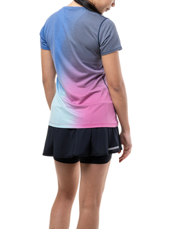 Ronhill Tech Golden Hour Running T-Shirt, Exuberance Merge - view 2, Exuberance Merge