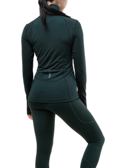 Ronhill Tech Running Tights, Dark Laurel - view 2, Dark Laurel