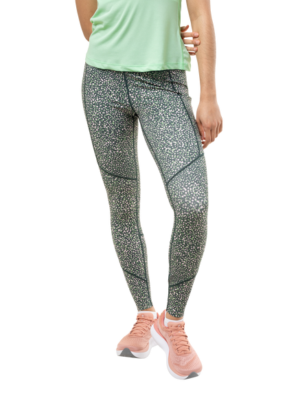 Ronhill Tech Running Tights, Spring Meadow, Spring Meadow