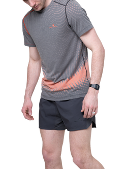 Ronhill Tech Golden Hour Running T-Shirt, Ronhill Red Motion, Ronhill Red Motion