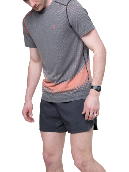 Ronhill Tech Golden Hour Running T-Shirt, Ronhill Red Motion, Ronhill Red Motion