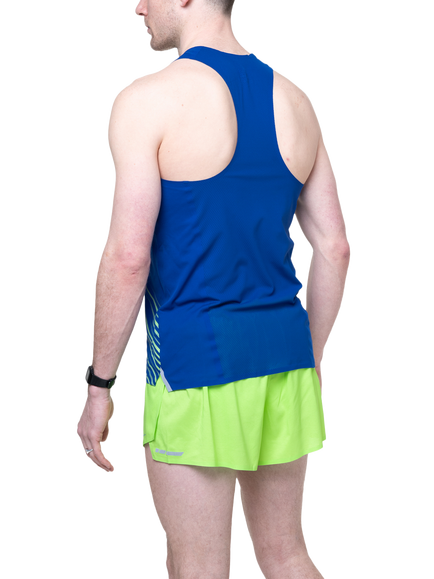Ronhill Tech Race Vest, Dark cobalt/ Fluorescent green - view 2, Darkcobalt/Fluogreen