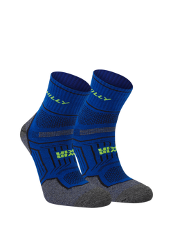 Hilly Twin Skin Running Socks, Cobalt - view 2, Cobalt
