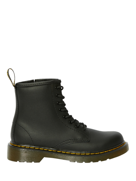 Dr. Martens Kids' 1460 Leather Lace Up Boots, Black, Black