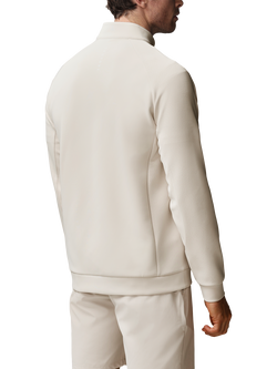 Castore Golf Flex Debossed Quarter Zip Long Sleeve Top, Windchime/ White - view 2, Windchime/ White