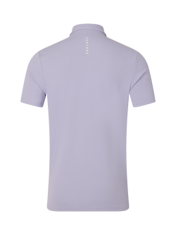 Castore Golf Essential Short Sleeve Polo Top, Lavender / White - view 2, Lavender / White