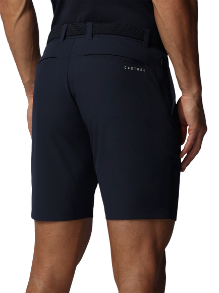 Castore Golf Shorts, Navy/Alloy - view 2, Navy/Alloy