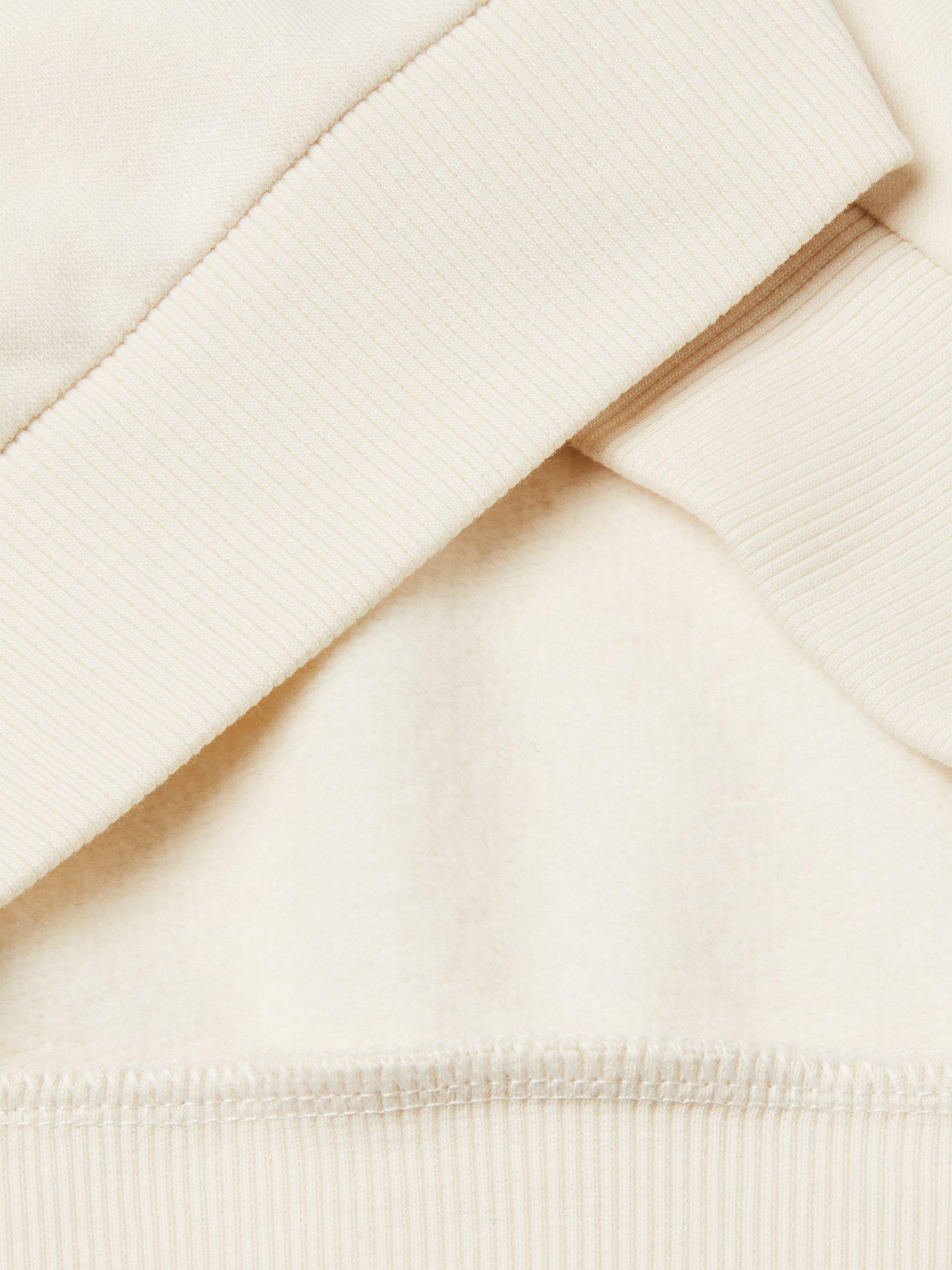 Product image 3 of 3, which shows Benetton Cropped Long Sleeve Ribbed Cuff Hoodie , Blue/Multi, 11-12 yrs