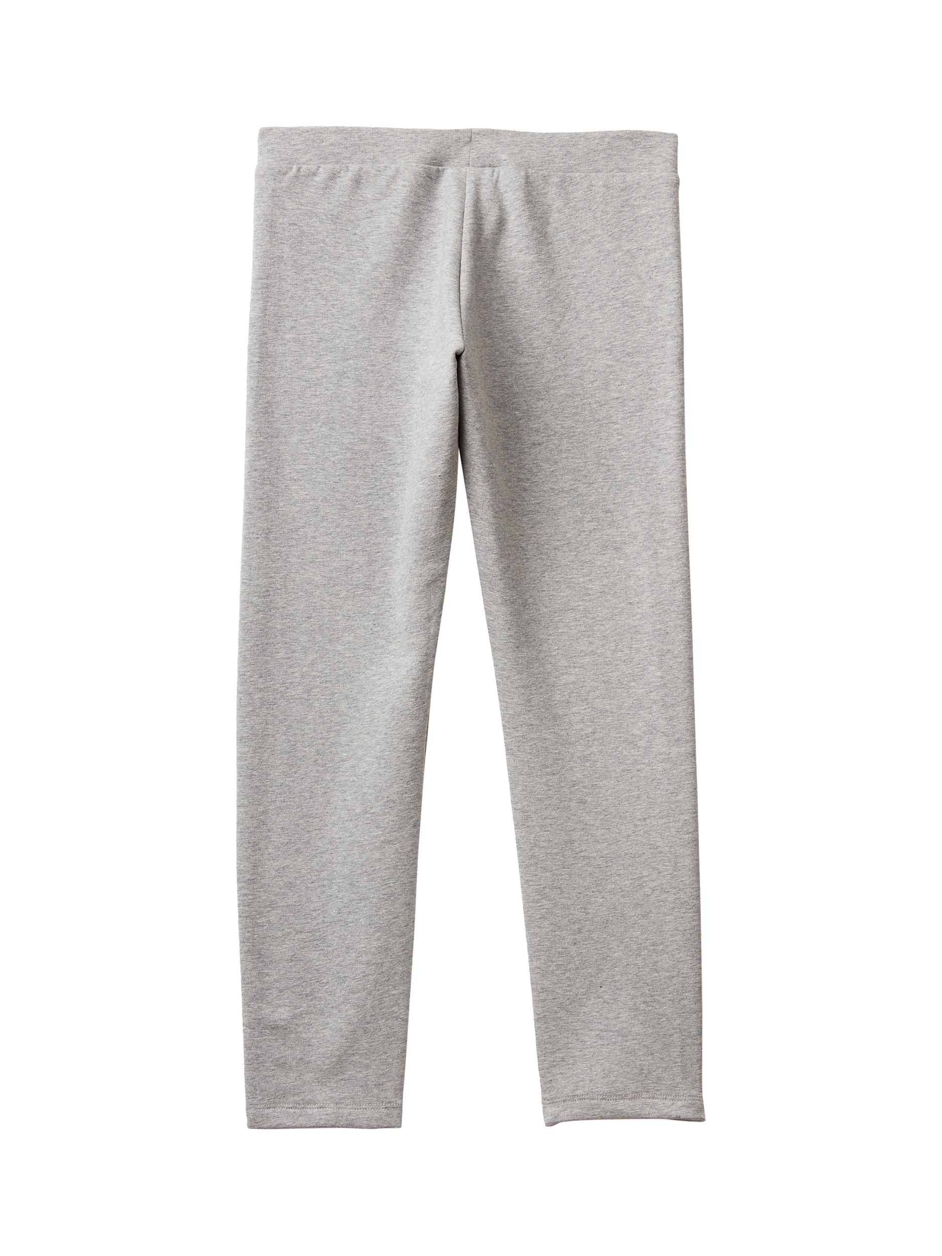 Product image 2 of 3, which shows Benetton Kids' Brushed Fabric Leggings , Grey, 6-7 yrs