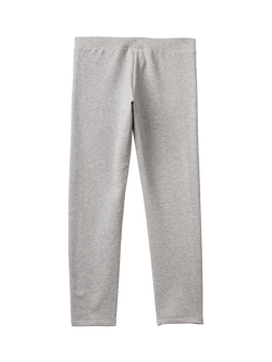 Benetton Kids' Brushed Fabric Leggings - view 2, Grey