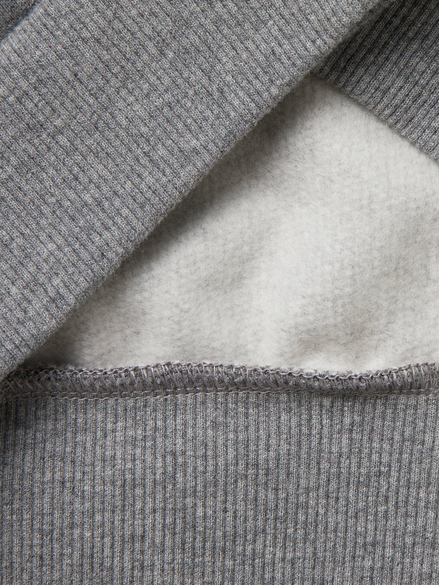 Product image 3 of 3, which shows Benetton Kids' Crew Neck Long Sleeve Sweatshirt , Grey, 6-7 yrs