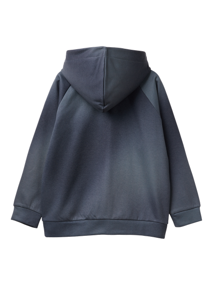 Benetton Kids' Long Sleeve Zip-Up Hoodie - view 2, Blue