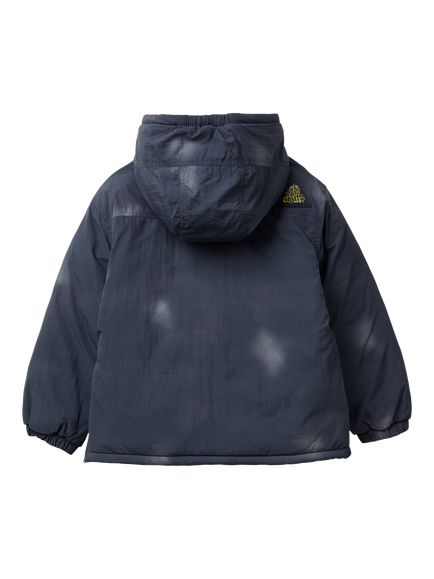 Benetton Kids' Long Sleeve Hooded Anorak Jacket - view 2, Navy