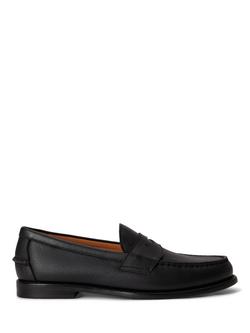 Polo Ralph Lauren Alston Leather Penny Loafers, Black, Black