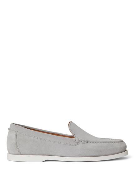 Ralph Lauren Polo Ralph Lauren Merton Suede Loafers, Grey, Grey