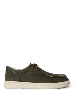 Polo Ralph Lauren RLite Canvas Moccasins, Olive, Olive